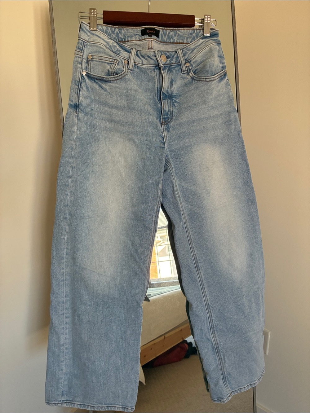 Quince Light Blue Relaxed Fit Women’s Jeans